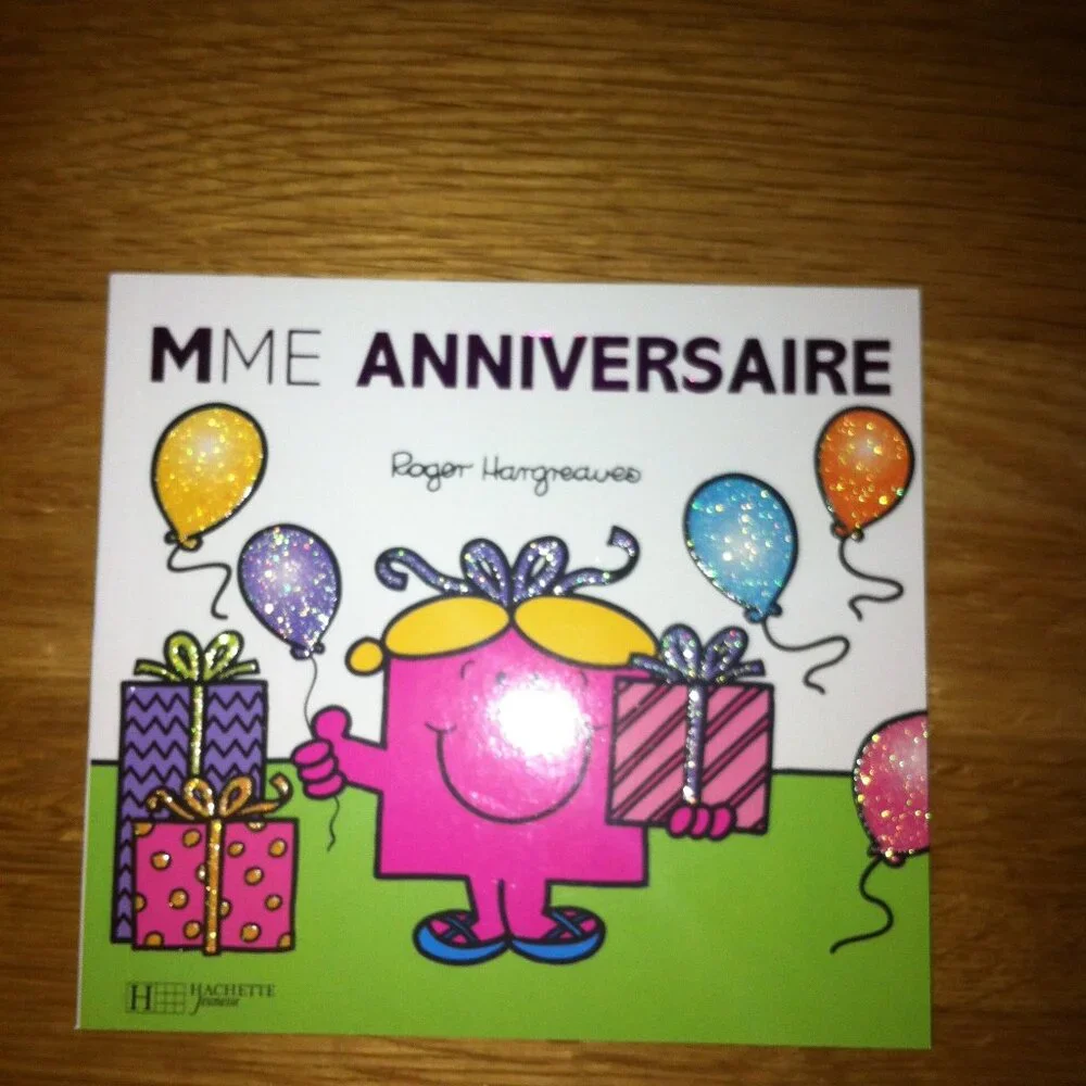 Mme & M. Anniversaire by Roger Hargreaves  x 2 New Paperback